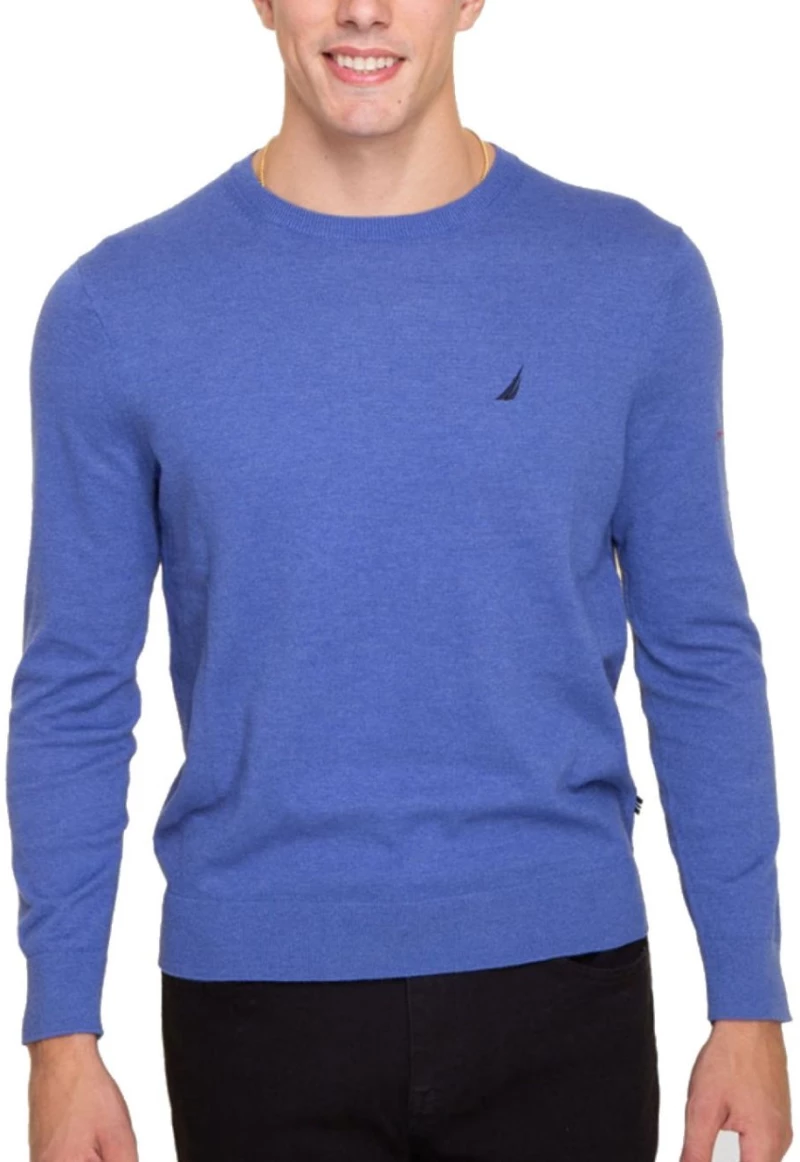 NAUTICA Ανδρική μπλε πλεκτή μπλούζα 3NCS47001 Blue