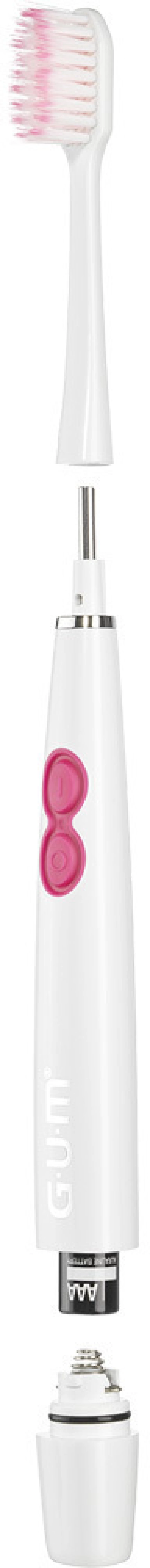 GUM Sonic Sensitive Ultra Soft 4101 Ηλεκτρική Οδοντόβουρτσα Μπαταρίας Λευκή