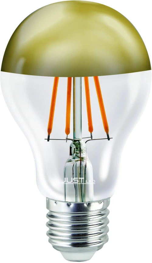 JUST LED JUSTLed-LED Filament Ε27 A60 8W 3000K Θερμό Golden (B276008201)