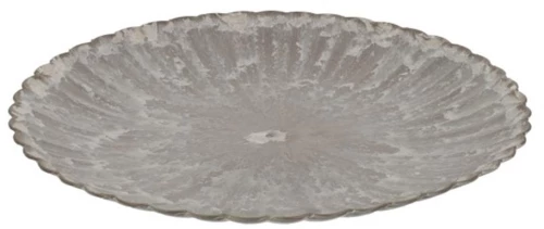 Πιατέλα μελαμίνη καφέ Φ33Η3cm