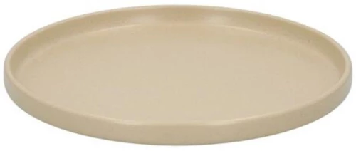 Πιάτο φαγητού μπεζ Stoneware Φ26,5cm