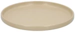 Πιάτο φαγητού μπεζ Stoneware Φ26,5cm