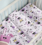 Σεντόνια Σετ Ballet Purple - 125x175(x2)+30x40(x1)