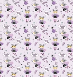 Σεντόνια Σετ Ballet Purple - 125x175(x2)+30x40(x1)