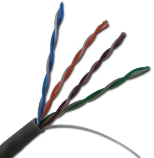 FTT6-130/100m Καλώδιο  Γκρί  UTP CAT6 CCA