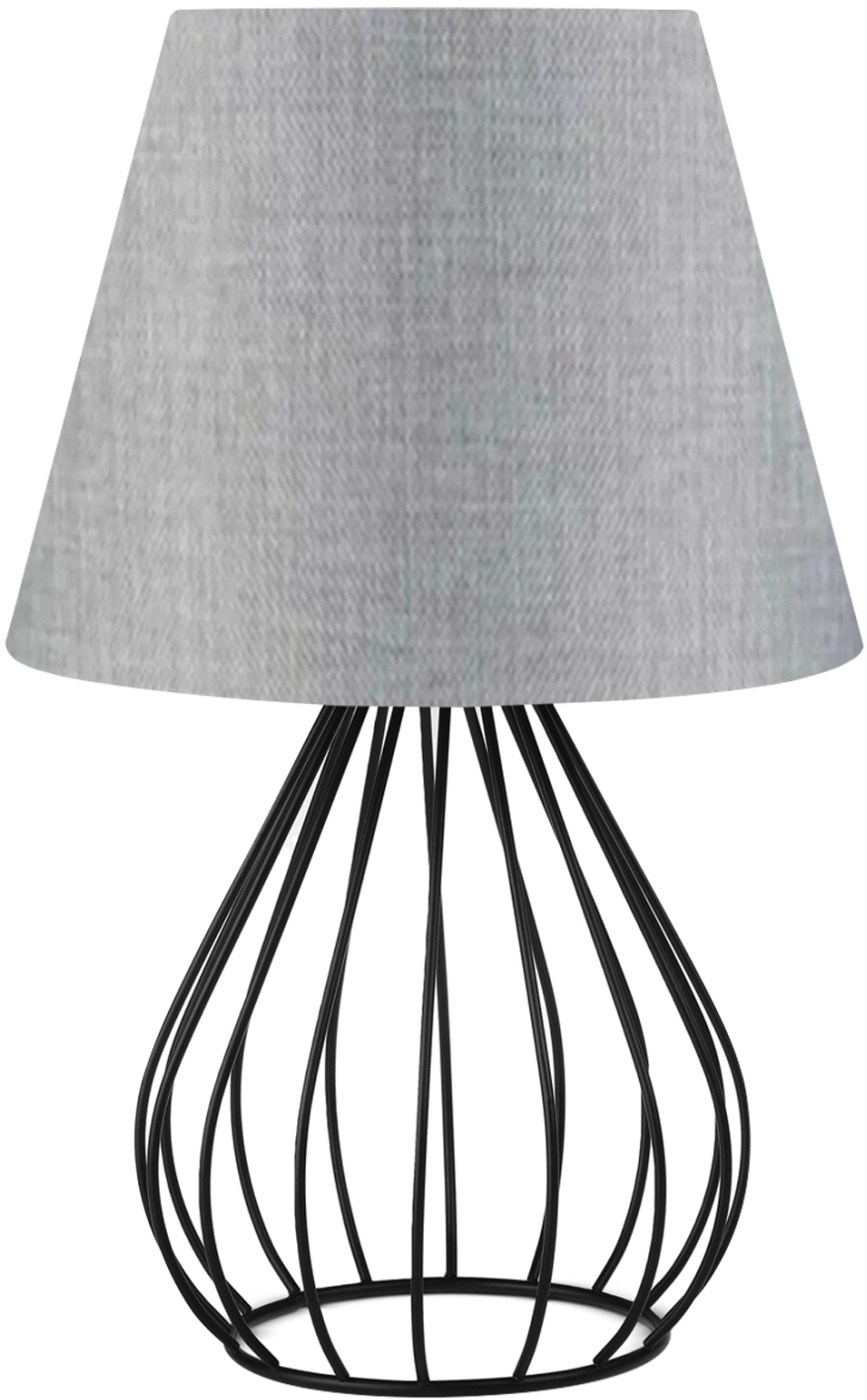 ΦΩΤΙΣΤΙΚΟ ΕΠΙΤΡΑΠΕΖΙΟ ΜΕΤΑΛΛΙΚΟ ΜΑΥΡΟ - ΑΣΗΜΙ HM7604.02