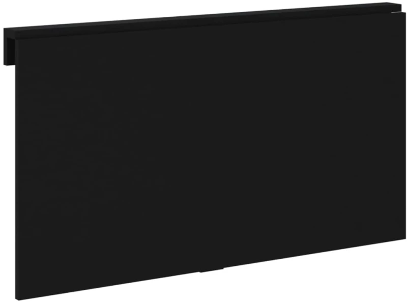 vidaXL Τραπέζι Τοίχου Πτυσσόμενο Μαύρο 100 x 60 x 56 εκ. Επεξεργ. Ξύλο