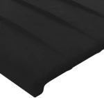 vidaXL Κεφαλάρι με Πτερύγια Μαύρο 103x23x78/88 εκ. Βελούδινο
