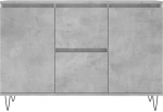vidaXL Μπουφές Γκρι Σκυροδέματος 104x35x70 εκ. από Επεξεργασμένο Ξύλο