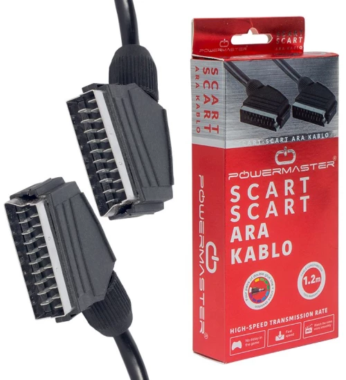 POWERMASTER SCART CABLE 1.2m
