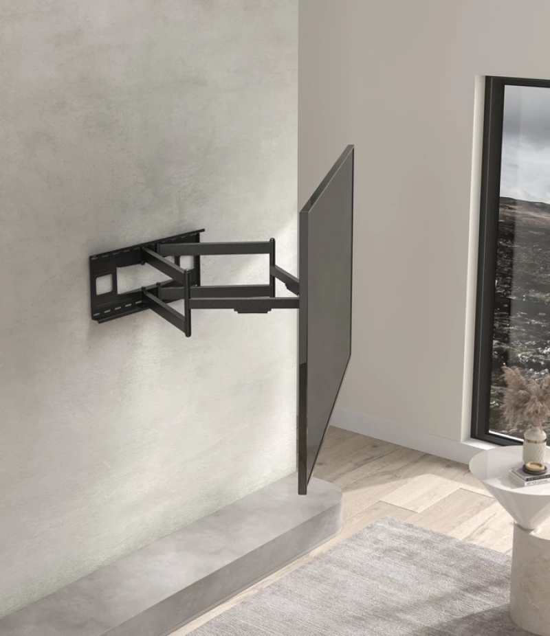 BRATECK επιτοίχια βάση LPA49-486XLD για τηλεόραση 43"-90", έως 80kg