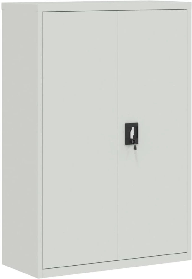 vidaXL Αρχειοθήκη Αν. Γκρι 90 x 40 x 180 εκ. Ατσάλινη