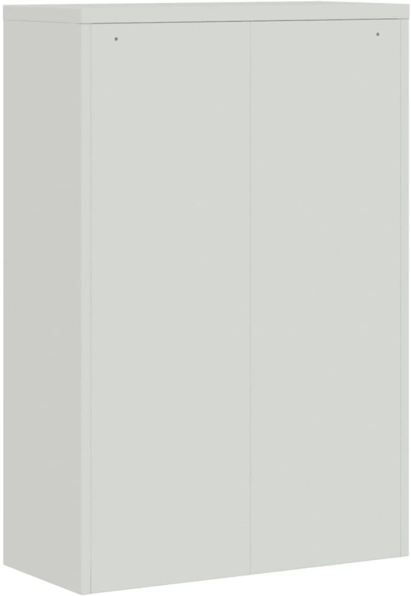 vidaXL Αρχειοθήκη Αν. Γκρι 90 x 40 x 180 εκ. Ατσάλινη