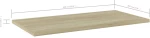 vidaXL Ράφια Βιβλιοθήκης 4 τεμ. Sonoma Δρυς 60x30x1,5 εκ. Μοριοσανίδα