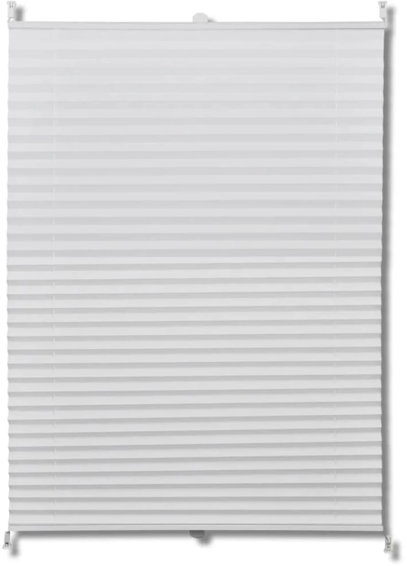 Πλισέ ρόλερ σκίασης 70x100cm Λευκό