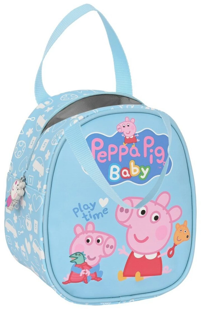 θερμική Θήκη Μεταφοράς Σνακ Peppa Pig Baby Μπλε 19 x 22 x 14 cm