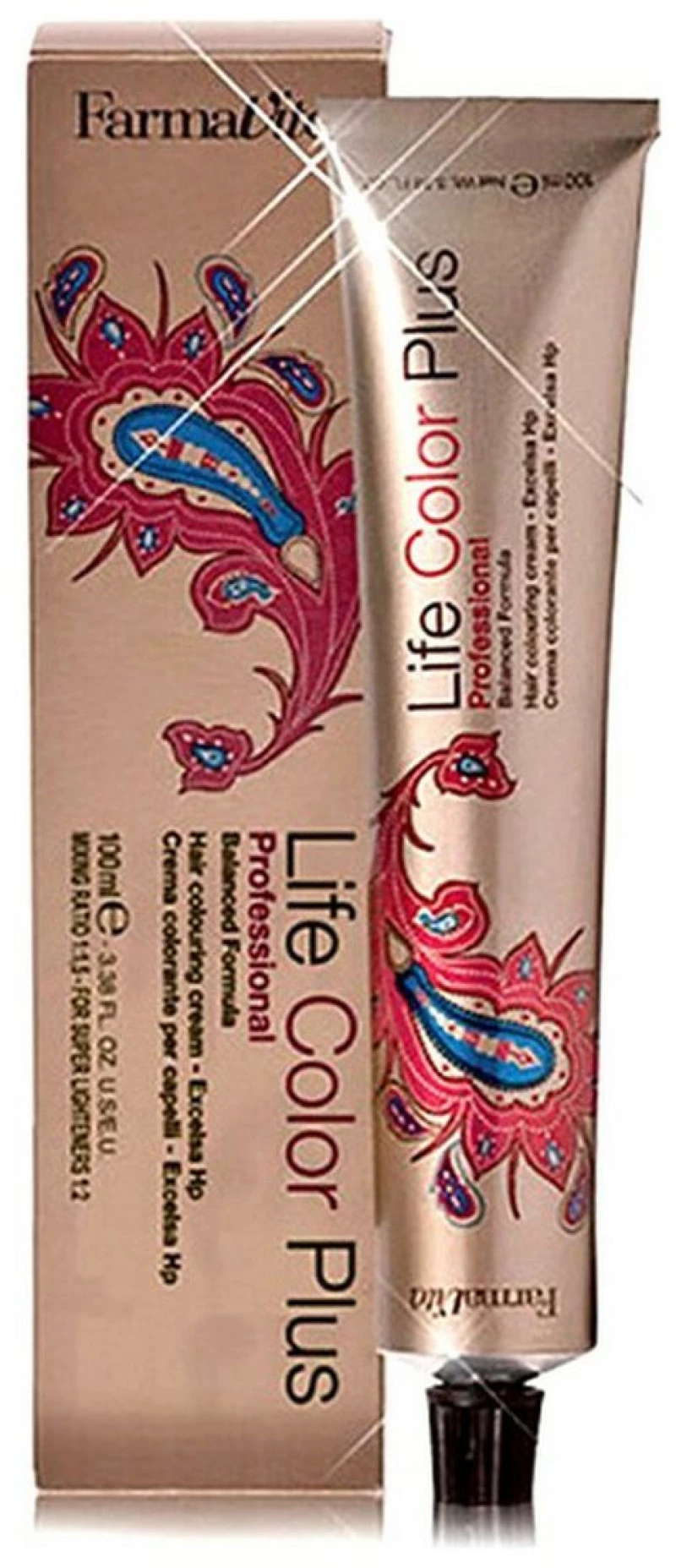 Μόνιμη Βαφή Life Color Plus Farmavita Nº 4 0 Brown (100 ml)