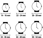 Ανδρικά Ρολόγια Lorus SPORTS Μαύρο (Ø 45 mm)
