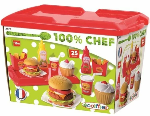 Aξεσουάρ Ecoiffier Hamburger Set