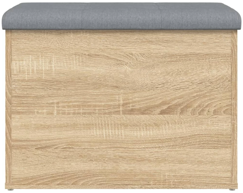 vidaXL Παγκάκι Αποθήκευσης Sonoma Δρυς 62x42x45 εκ. Επεξεργασμένο Ξύλο