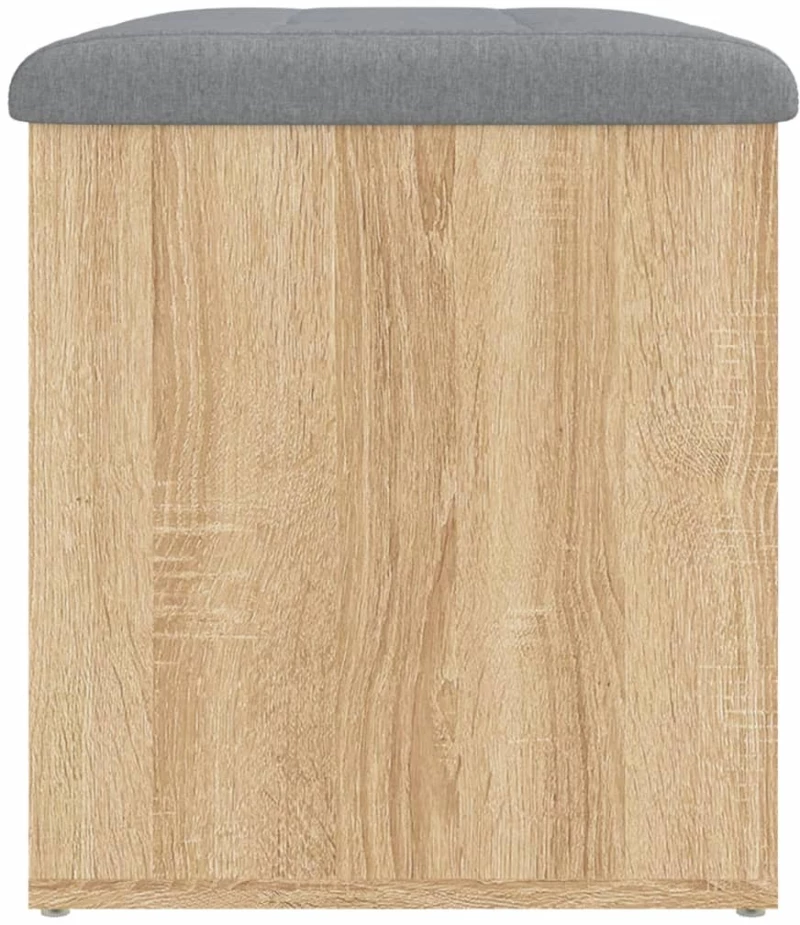 vidaXL Παγκάκι Αποθήκευσης Sonoma Δρυς 62x42x45 εκ. Επεξεργασμένο Ξύλο