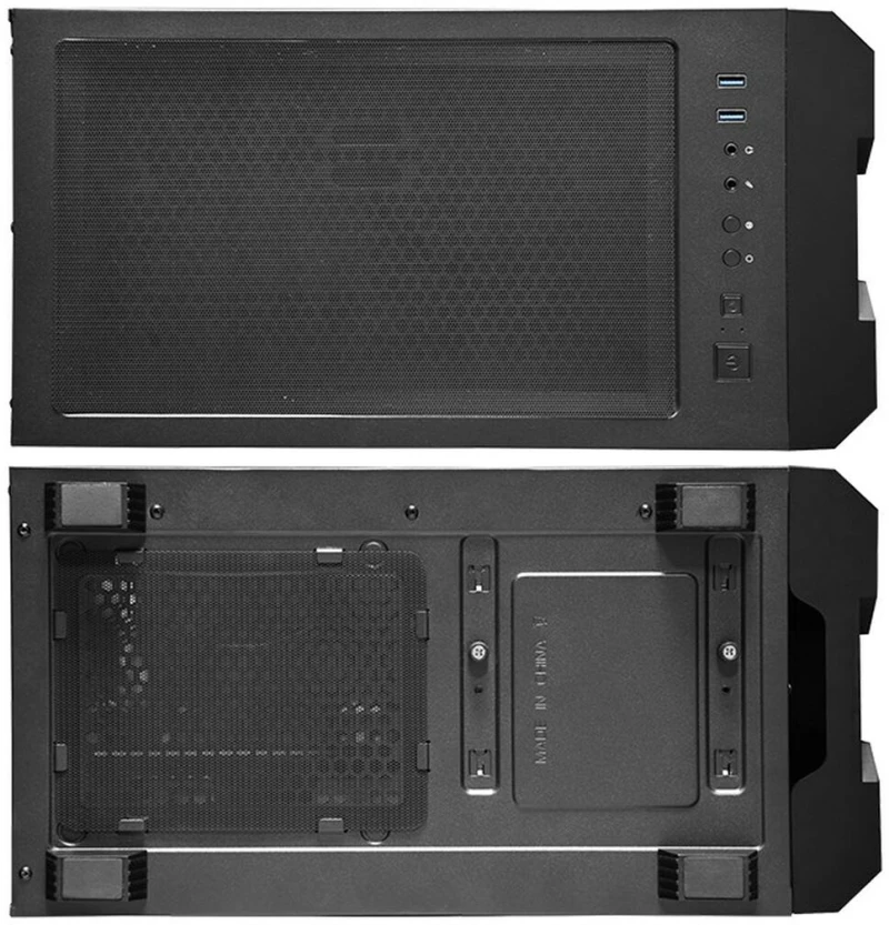 Κουτί Μέσος Πύργος ATX/mATX Chieftec GS-01B-OP Λευκό Μαύρο