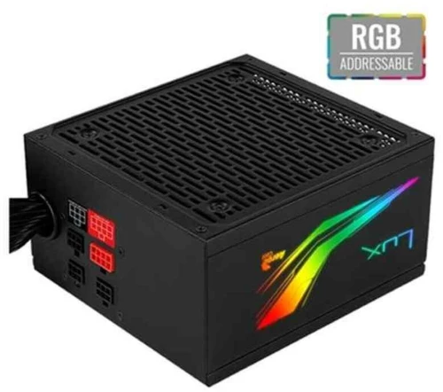 Τροφοδοσία Ρεύματος Aerocool LUX RGB 550M ATX 550 W 80 Plus Bronze LED RGB