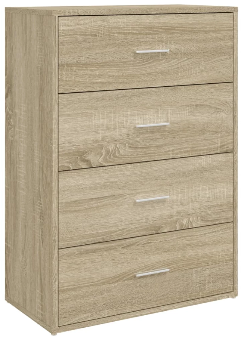 vidaXL Βοηθητικά Ντουλάπια 2 τεμ. Sonoma Δρυς 60x31x84 εκ. Επεξ. Ξύλο