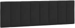 vidaXL Κρεβάτι με Στρώμα Μαύρο 160x200 εκ. Βελούδινο
