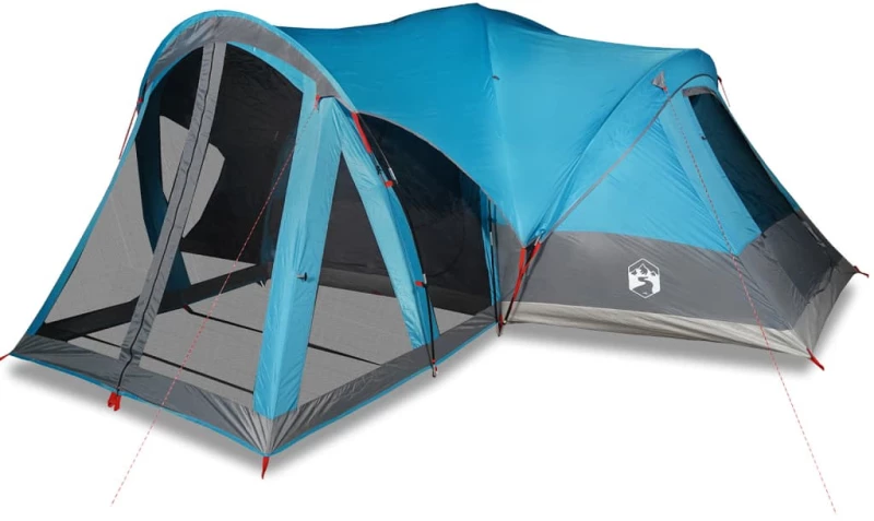vidaXL Σκηνή Οικογενειακή Tipi 8 Ατόμων Αδιάβροχη Μπλε
