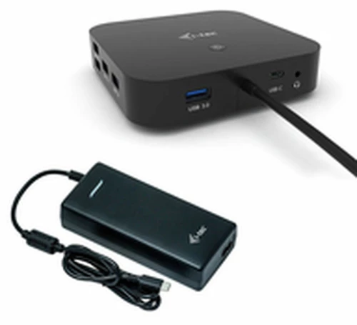 Dockstation i-Tec C31DUALDPDOCKPD100W Μαύρο