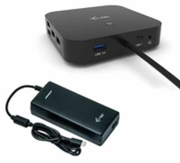 Dockstation i-Tec C31DUALDPDOCKPD100W Μαύρο