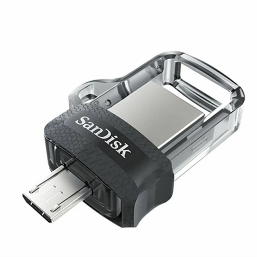 Στικάκι USB SanDisk SDDD3-256G-G46 Μαύρο Ασημί 256 GB