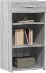 vidaXL Ντουλάπι Γκρι Sonoma 50x42,5x93 εκ. από Επεξεργασμένο Ξύλο
