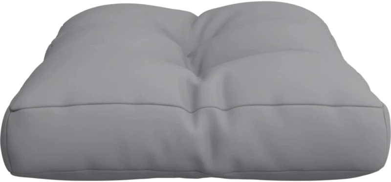vidaXL Μαξιλάρι Παλέτας Γκρι 50 x 40 x 10 εκ. από Ύφασμα