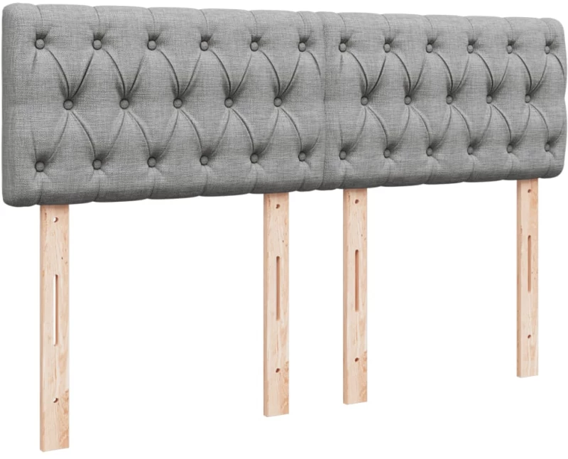 vidaXL Κρεβάτι Boxspring με Στρώμα Αν. Πράσινο 160x200εκ Υφασμάτινο