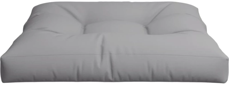 vidaXL Μαξιλάρι Παλέτας Γκρι 80 x 80 x 12 εκ. Υφασμάτινο