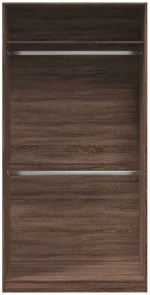 vidaXL Ντουλάπα Καφέ Δρυς 100x50x200 εκ. από Επεξεργασμένο Ξύλο