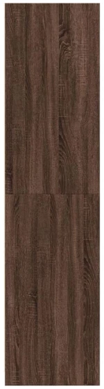 vidaXL Ντουλάπα Καφέ Δρυς 100x50x200 εκ. από Επεξεργασμένο Ξύλο