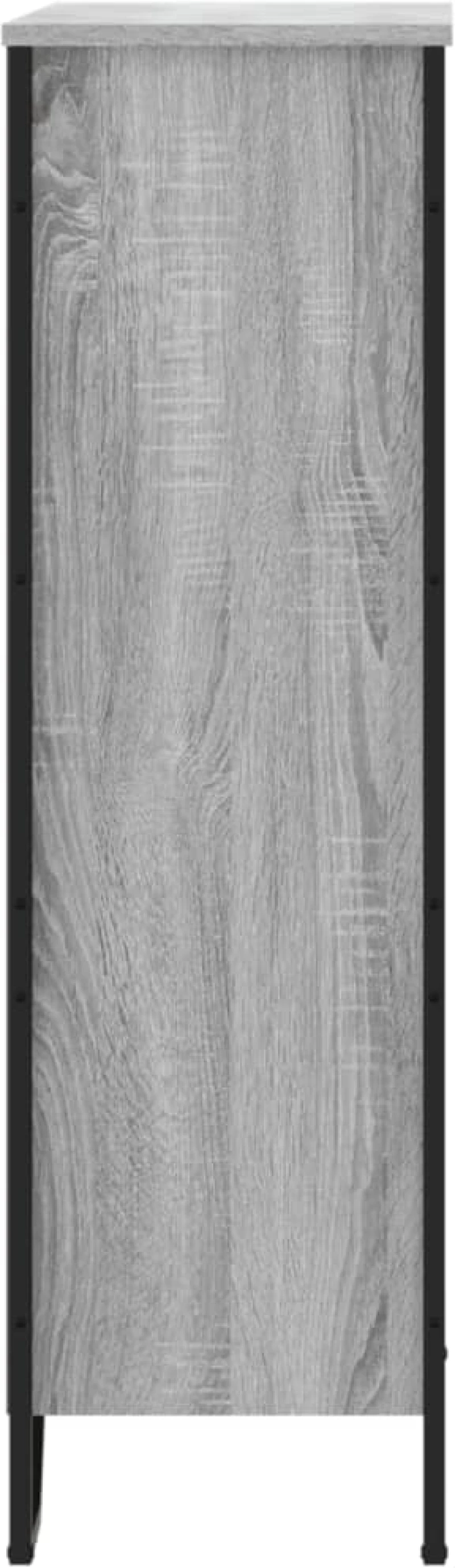 vidaXL Βιβλιοθήκη Γκρι Sonoma 80x31x106 εκ. από Επεξεργ. Ξύλο