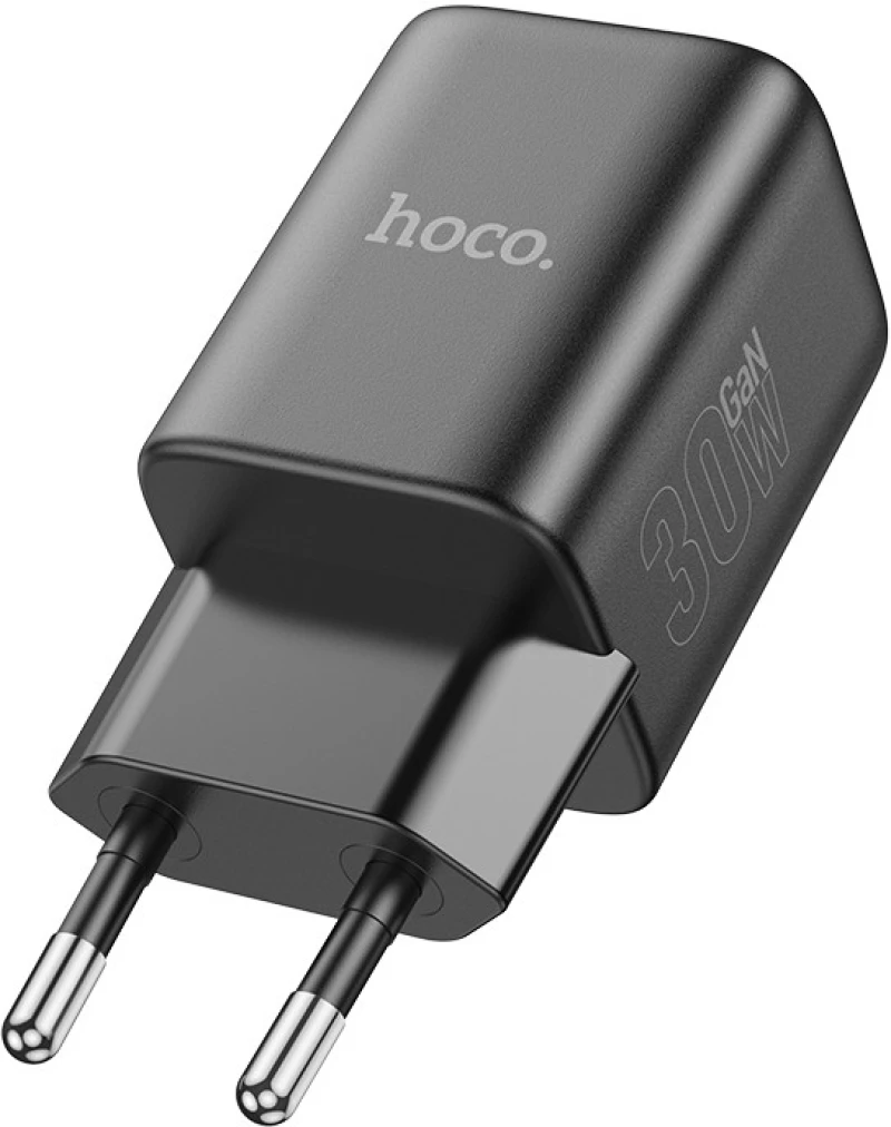 Φορτιστής Ταξιδίου Hoco N43 Vista με USB PD30W GaN Tech Small Size Μαύρος