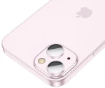 Προστασία Κάμερας Hoco 3D Metal V12 Plus για Apple iPhone 15 / iPhone 15 Plus Ροζ