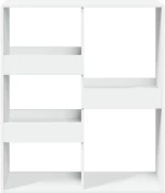 vidaXL Βιβλιοθήκη/Διαχωριστικό Χώρου Λευκό 100x33x115 εκ. Επεξ. Ξύλο