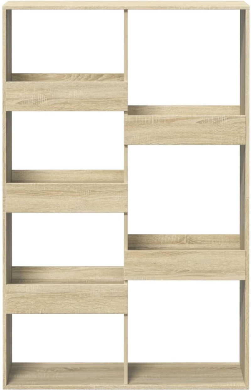 vidaXL Βιβλιοθήκη/Διαχωριστικό Χώρου Δρυς 100x33x155,5 εκ. Επεξ. Ξύλο