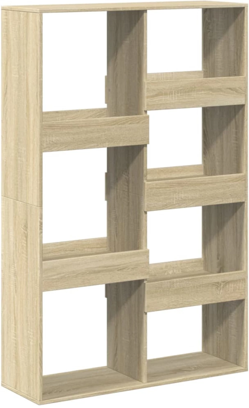 vidaXL Βιβλιοθήκη/Διαχωριστικό Χώρου Δρυς 100x33x155,5 εκ. Επεξ. Ξύλο