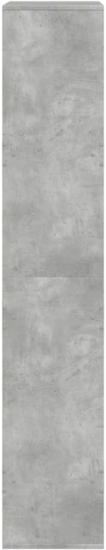 vidaXL Βιβλιοθήκη/Διαχωριστικό Χώρου Γκρι 100x33x175 εκ. Επεξ. Ξύλο