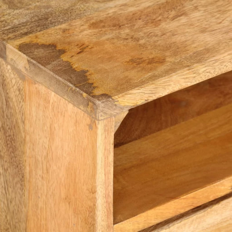 vidaXL Έπιπλο Τηλεόρασης 140 x 30 x 41 εκ. από Μασίφ Ξύλο Μάνγκο