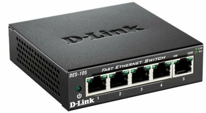 Switch Γραφείου D-Link DES-105/E LAN
