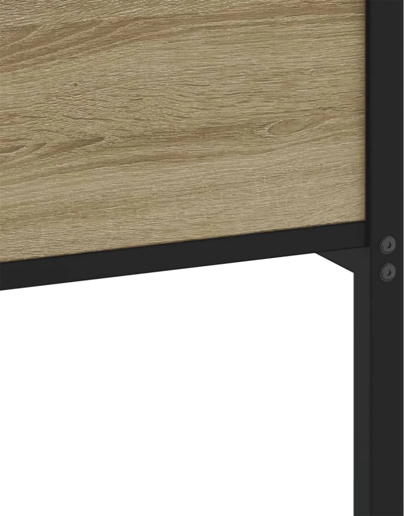 vidaXL Πλαίσιο Κρεβατιού Χωρ. Στρώμα Sonoma Δρυς 140x190εκ. Επ. Ξύλο