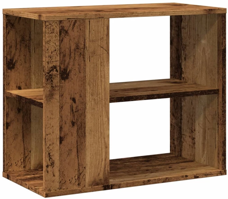 vidaXL Βοηθητικό Ντουλάπι Όψη Παλαιού Ξύλου 60 x 30 x 50 εκ. Επεξ.Ξύλο